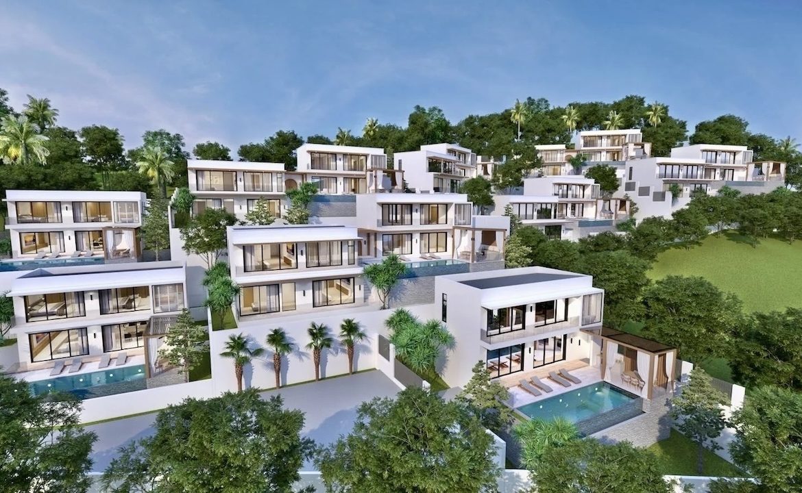Sea View Villas At Tesoro Valley Site Render