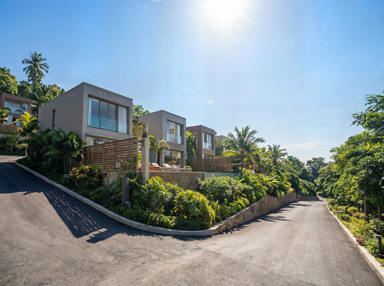 Sea View Villas At The Pinnacle Samui Access Road