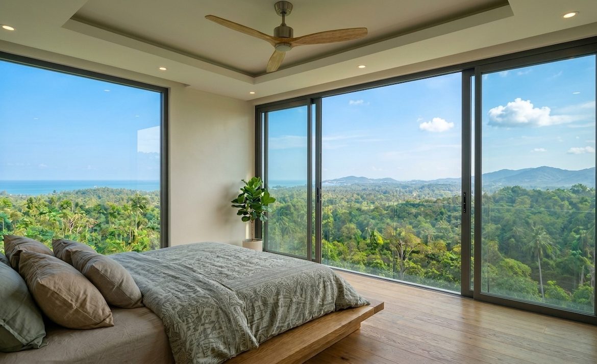 Sea View Villas At The Pinnacle Samui Bedroom