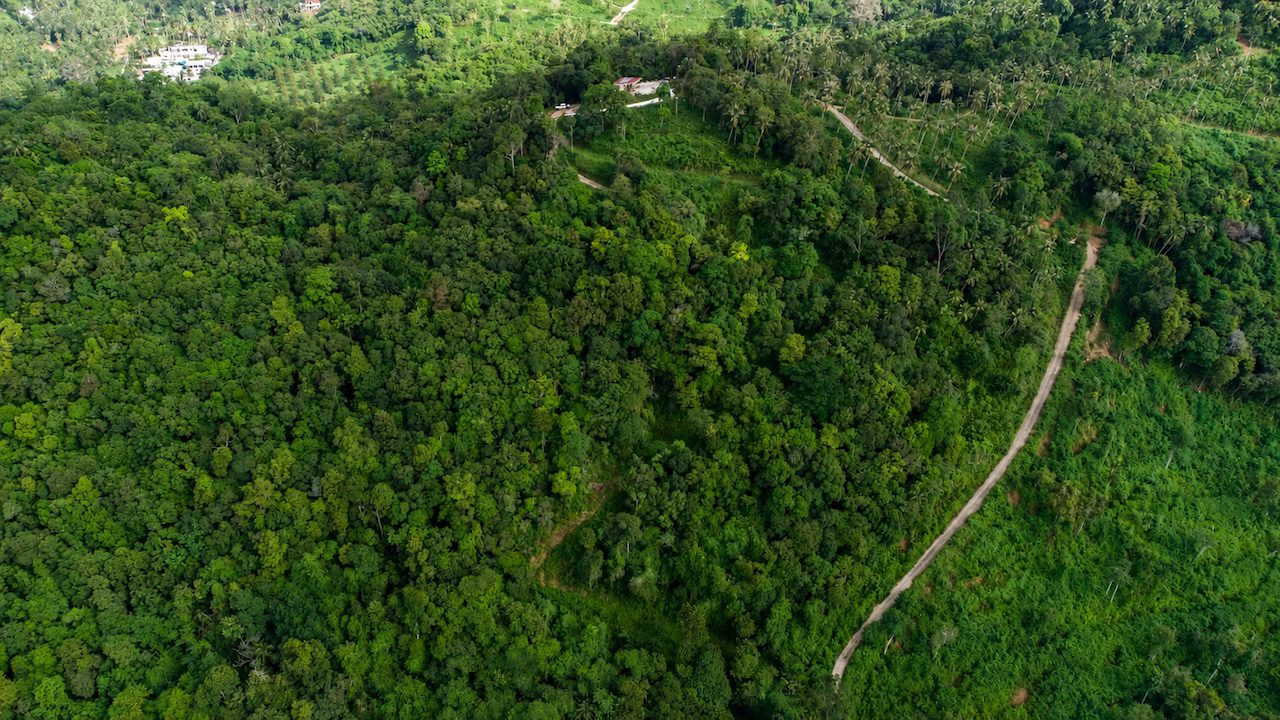 Taling Ngam Beach Land Taling Ngam Beach Land Aerial