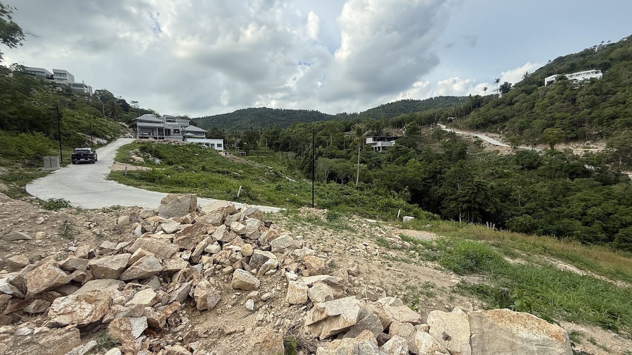 Taling Ngam Land Plots Taling Ngam Land Plots Access Road