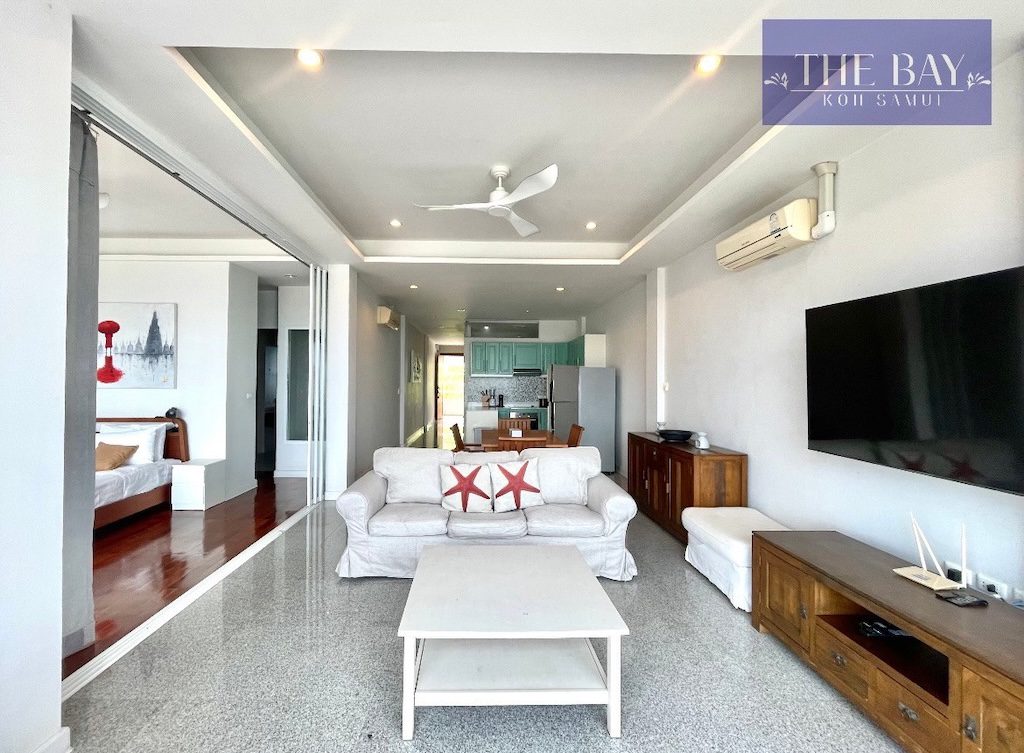 The Bay Condo Koh Samui 2 Bed Apartment Lounge