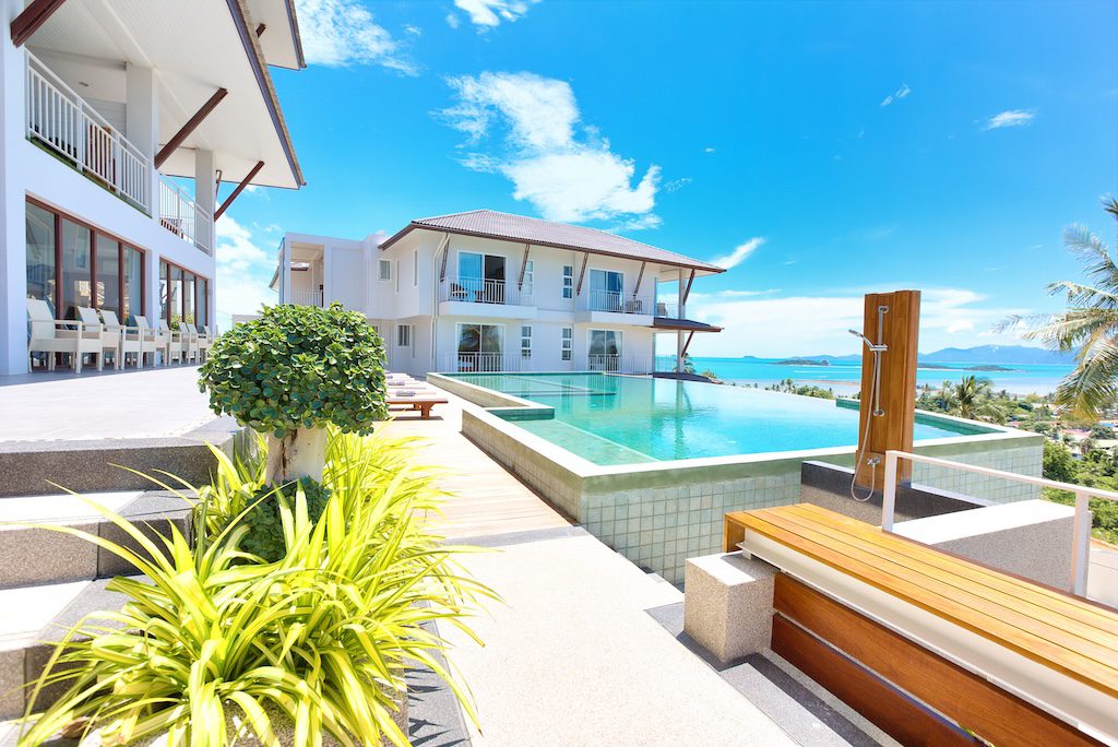 The Bay Condo Koh Samui 2 Bed Apartment Communal Pool
