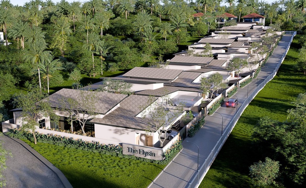 The Elysia Site Aerial
