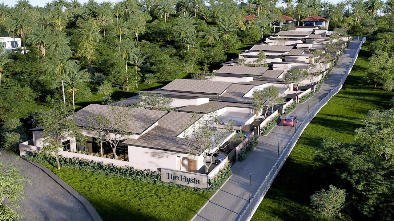 The Elysia The Elysia Site Aerial