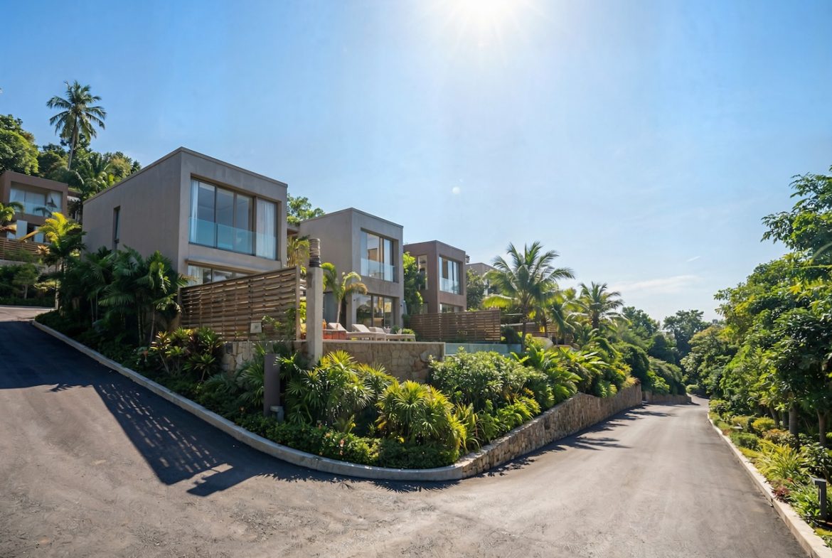 The Pinnacle Samui Site Road