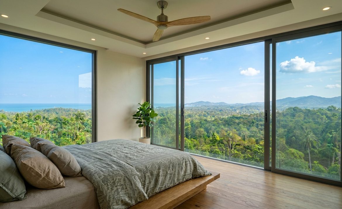 The Pinnacle Samui Bedroom View