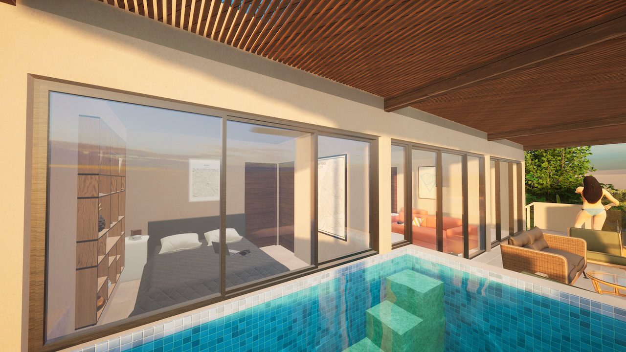 Topaz Lamai Apartments Topaz Lamai Apartments Pool