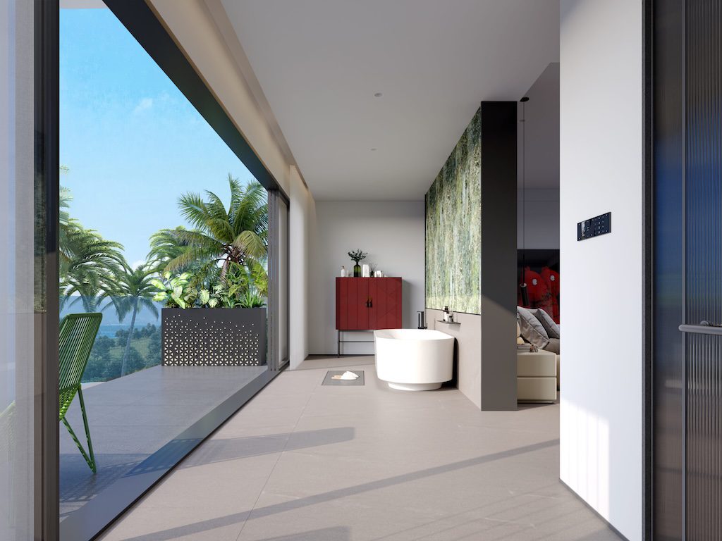 Vanya Sicily Villas Koh Samui Bathroom