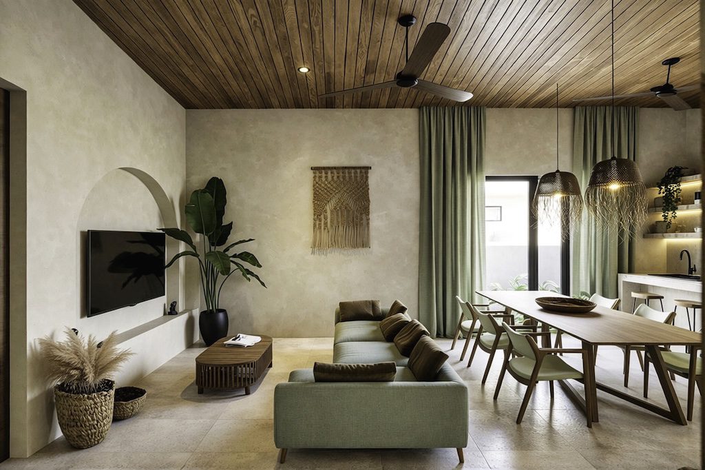 Verdant Maenam Living Area