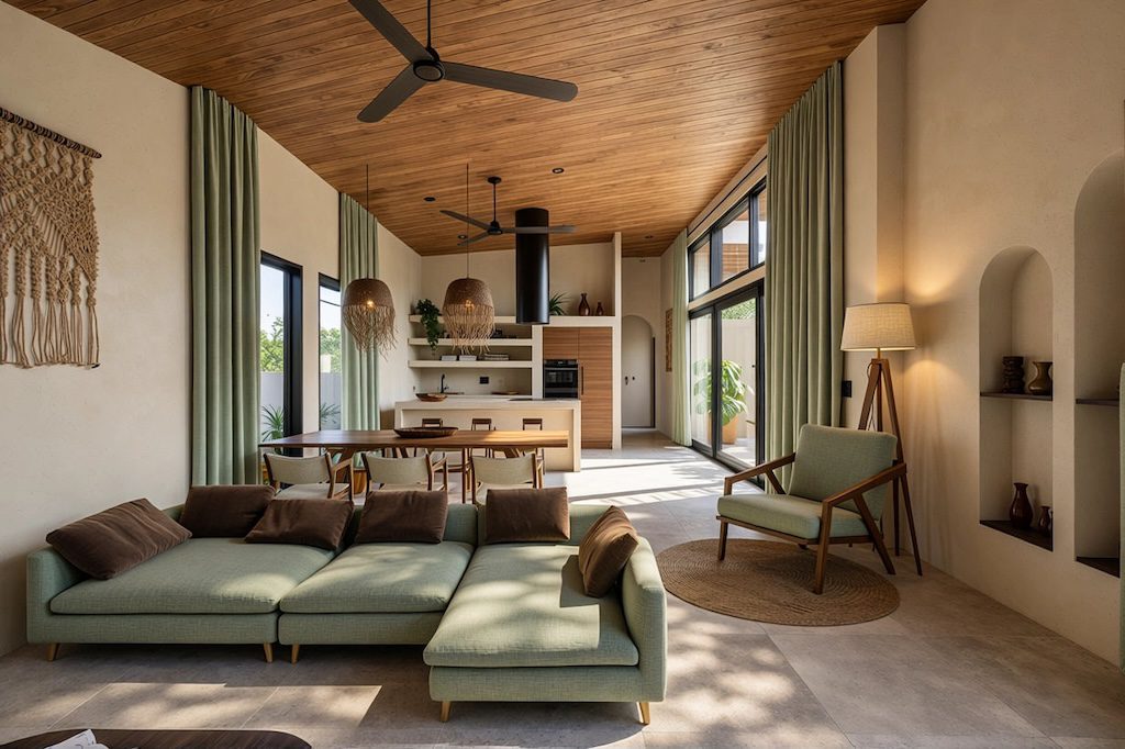 Verdant Maenam Living Area