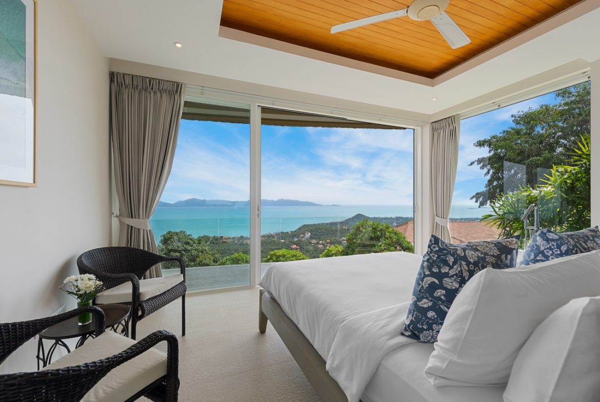 Villa Capo Bedroom View