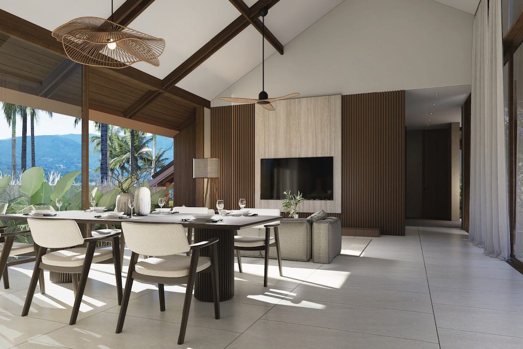 Villas For Sale In Maenam Koh Samui Interior