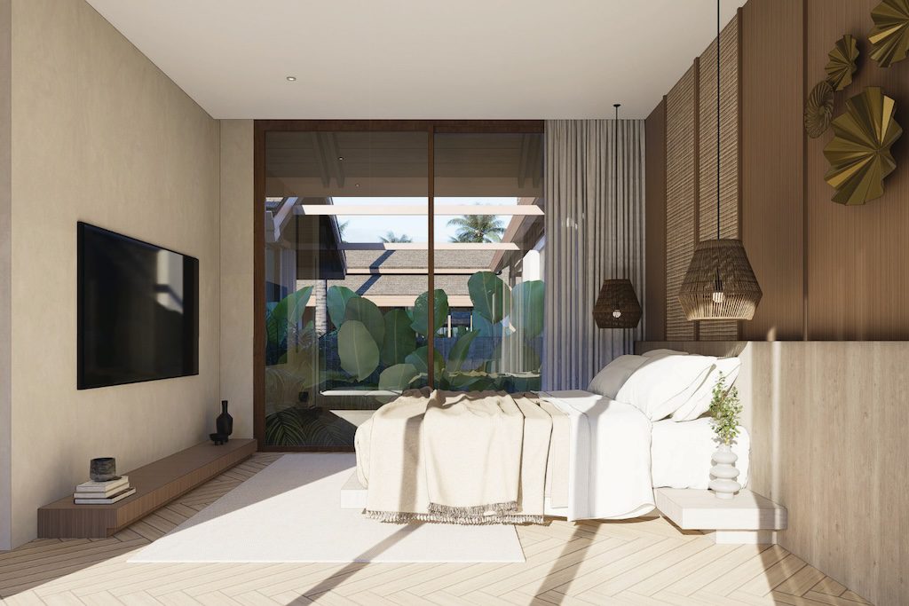 Villas For Sale In Maenam Koh Samui Bedroom