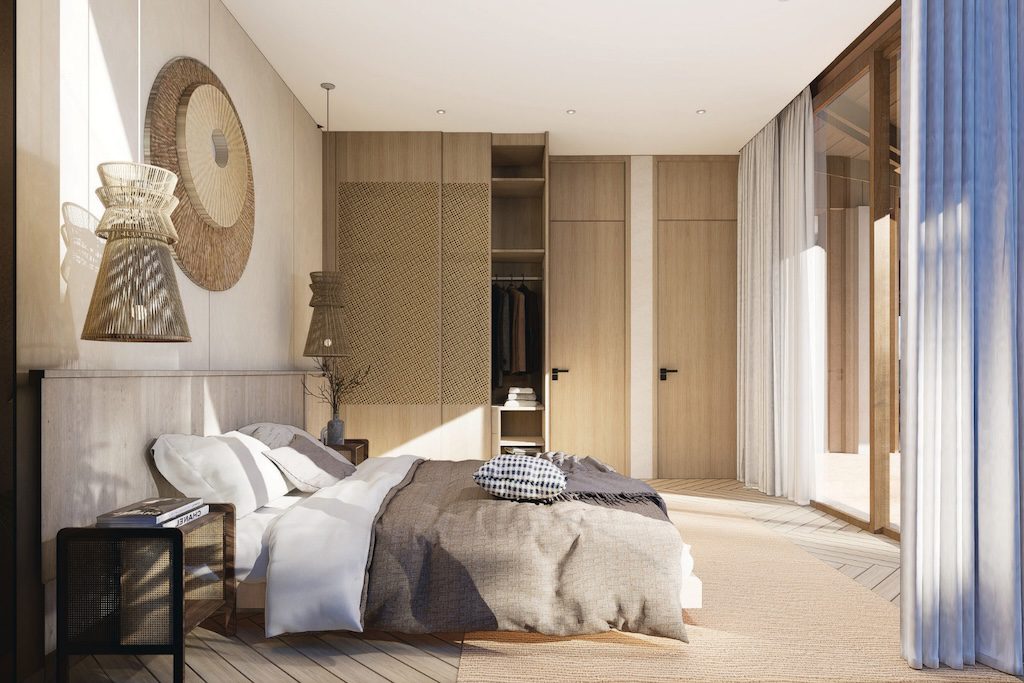 Villas For Sale In Maenam Koh Samui Bedroom