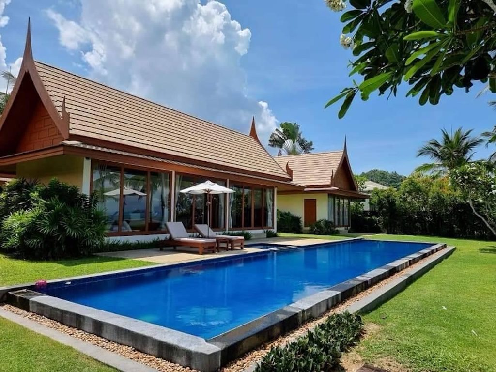 Beachfront Koh Samui Villa Swimming Pool