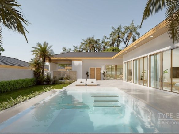 4-Bed Villas At Maha Baan Villas Pool
