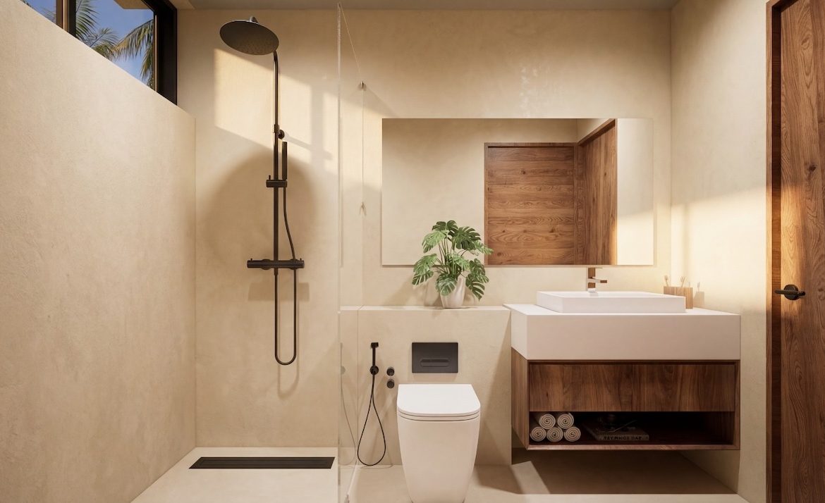 Sacarat Beach Villas Koh Samui Bathroom
