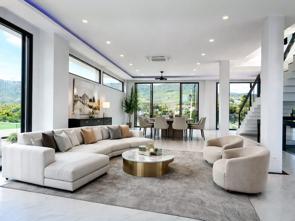 Bangrak Sea View Property Lounge
