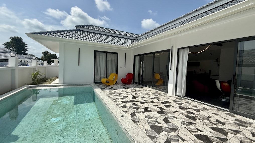 Plai Laem 3 Bedroom Pool Villa For Sale Terrace