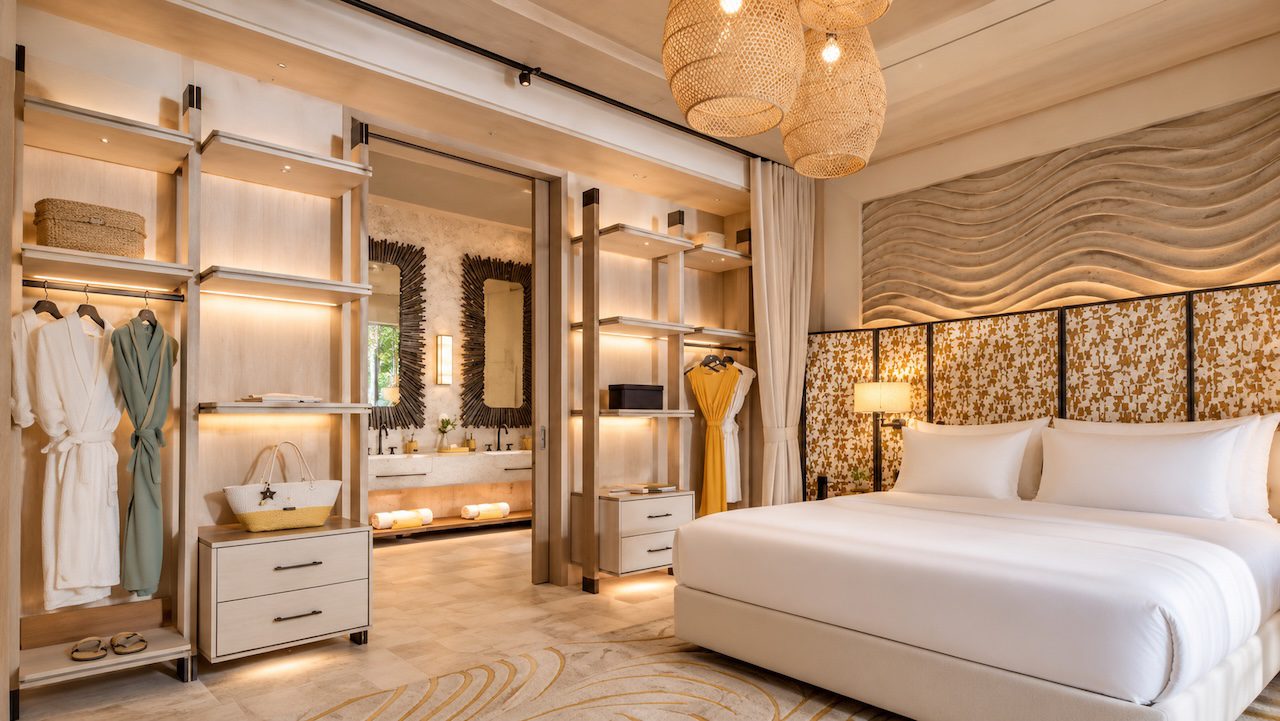 The Astra Samui Two Bedroom Apartments Bed